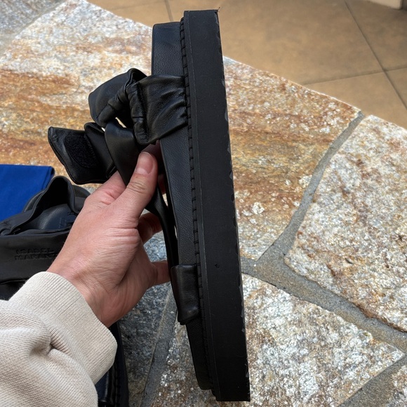 Isabel Marant 
Naori T-Strap Grip Sporty Sandals - Picture 4 of 7